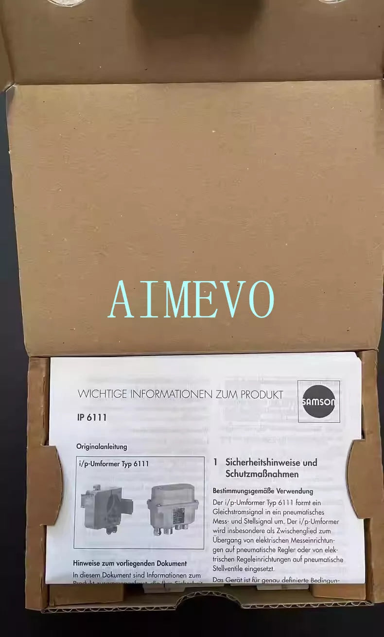 1 Pcs SAMSON 6111 electrical converter