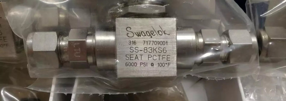 1pc NEW SS-83KS6 Shutoff Ball Valve original #V9Z28 CH