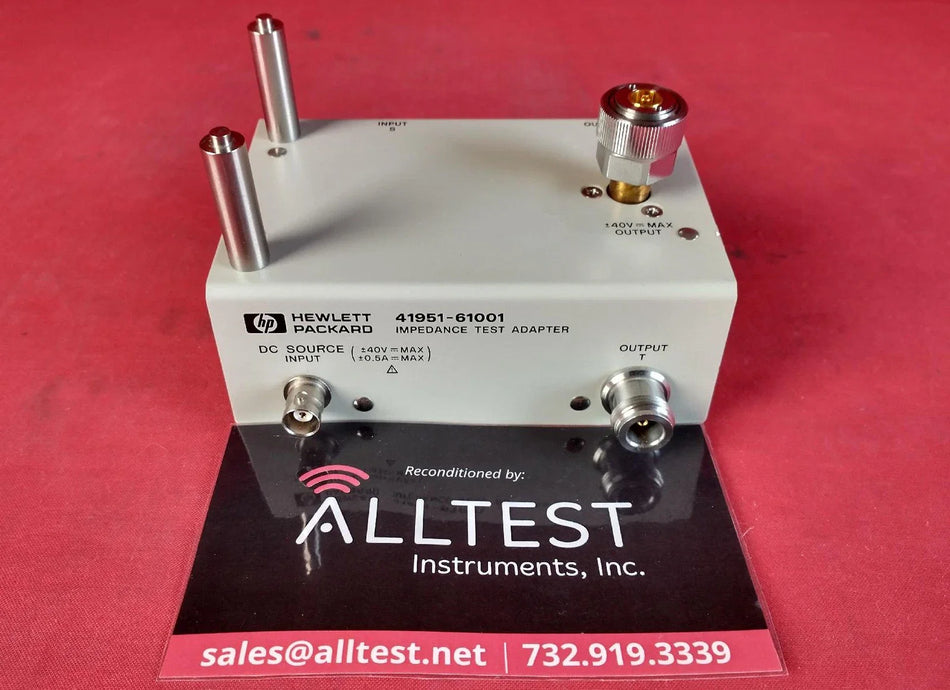 HP Agilent Keysight 41951-69001/41951-61001 Impedance Test Adapter for 41951A