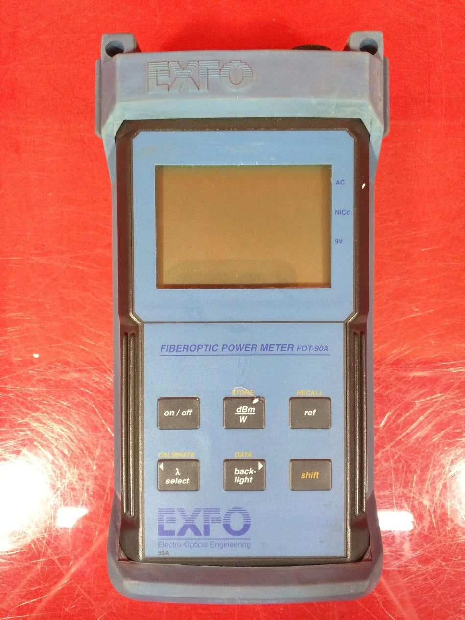 Exfo FOT-93A Fiber Optic Power Meter - Reliable Testing Tool