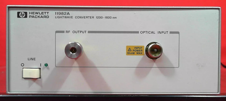 HP - Agilent - Keysight 11982A-014 Amplified Lightwave Converter 3022A00908