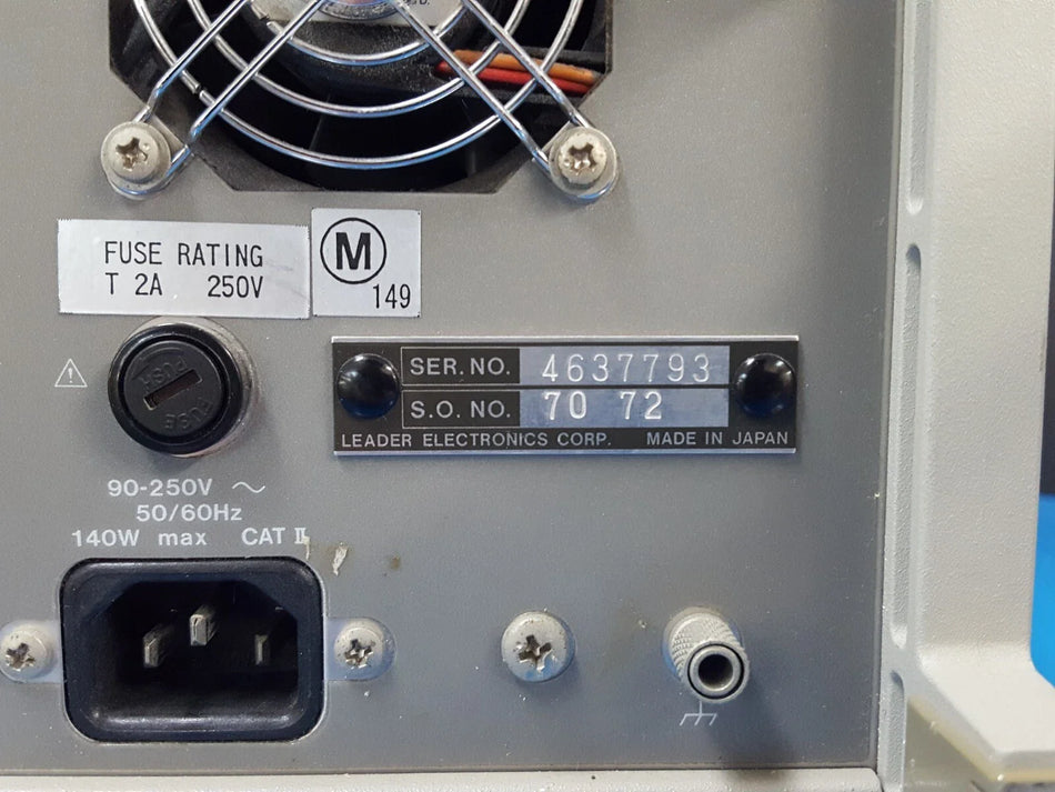 Leader LG3802 ISDB-T Signal Generator Opt.70 72 (7793)