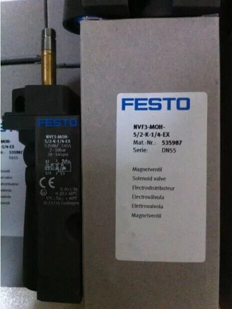 Festo NVF3-MOH-5/2-K-1/4-EX 535987 Solenoid Valve