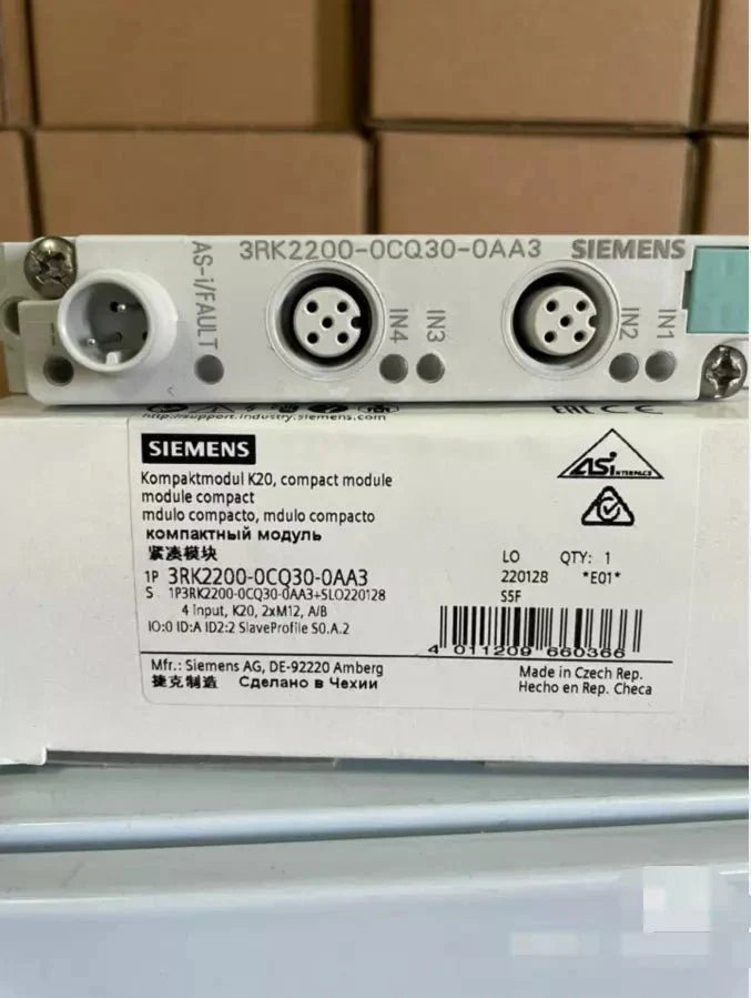 1 PC NEW 3RK2200-0CQ30-0AA3 Compact Module#B4280 CL