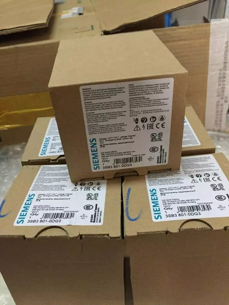 Siemens 3SB3801-0DG3 3SB38010DG3 Contact Block for Control Circuit