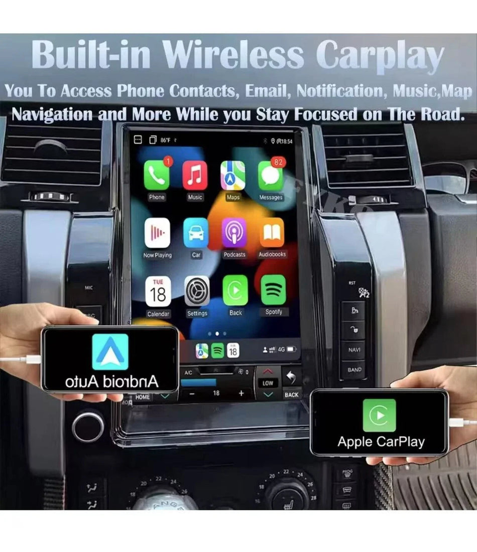 Car Radio Stereo GPS for Land Range Rover Sport 2005-2009 Head Unit Tesla