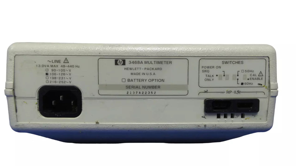 HP 3468A Multimeter - Precision Digital Testing Tool