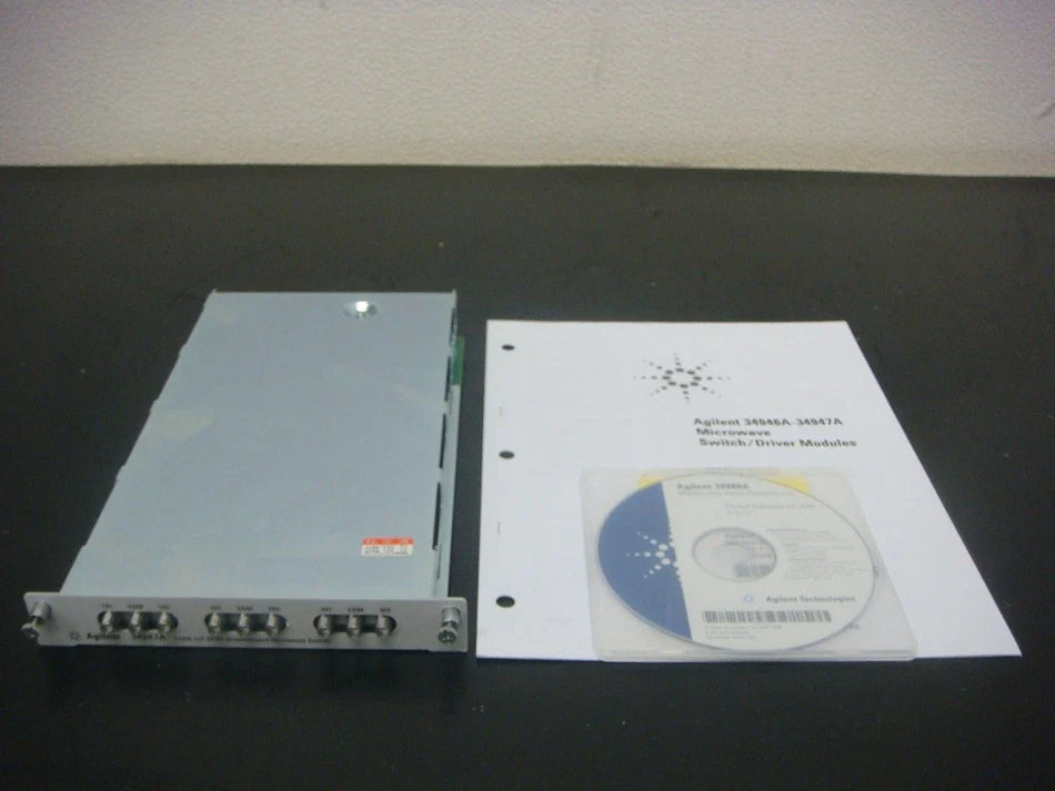 Agilent 34947A /020 Triple 1x2 SPDT 20GHz Unterminated Microwave Switch Module