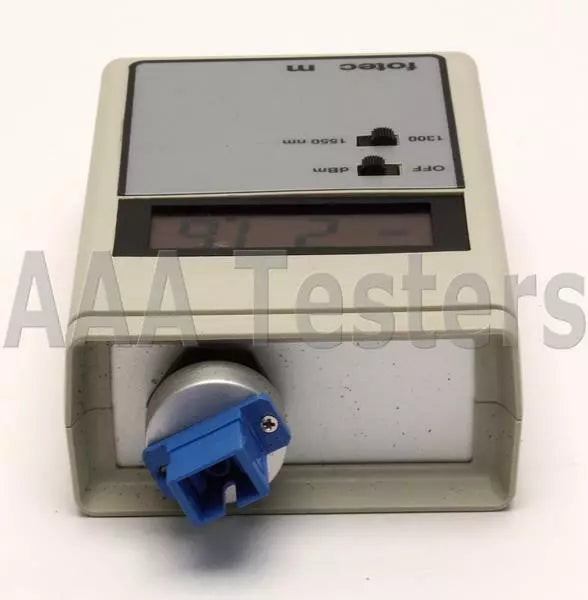 Fotec M712CATV SM MM Fiber Optic Power Mini Meter 1300nm & 1500nm M712 M712-CATV
