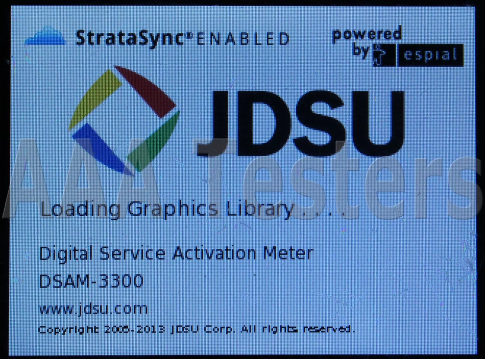 JDSU Viavi DSAM-3300 xt DOCSIS 3.0 CATV Meter 6MHz DSAM3300 Home Certification