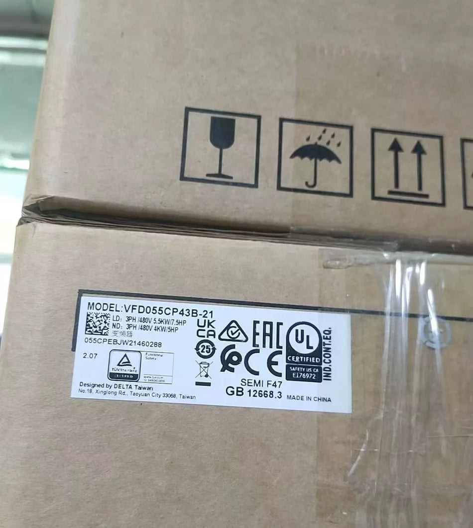 1PC F Delta VFD055CP43B-21 new