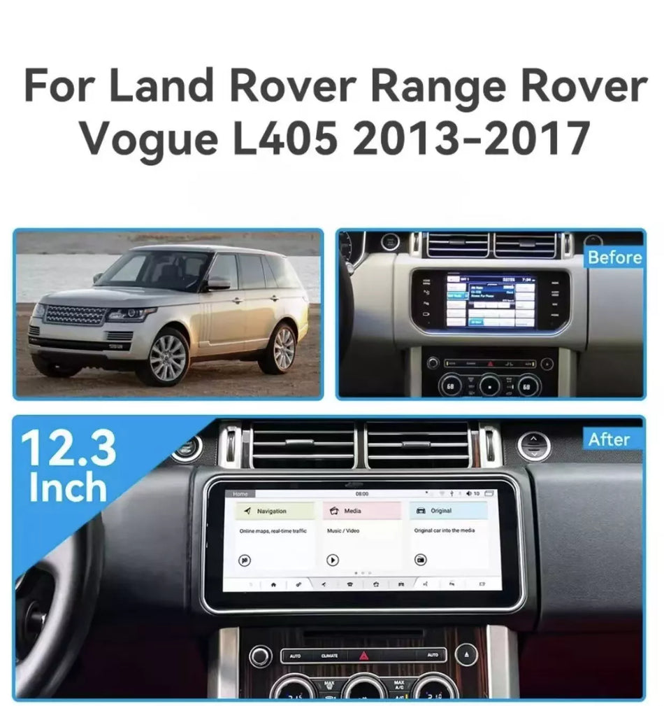 Android Car Radio Stereo for Land Rover Range Rover Vogue L405 2013-2017