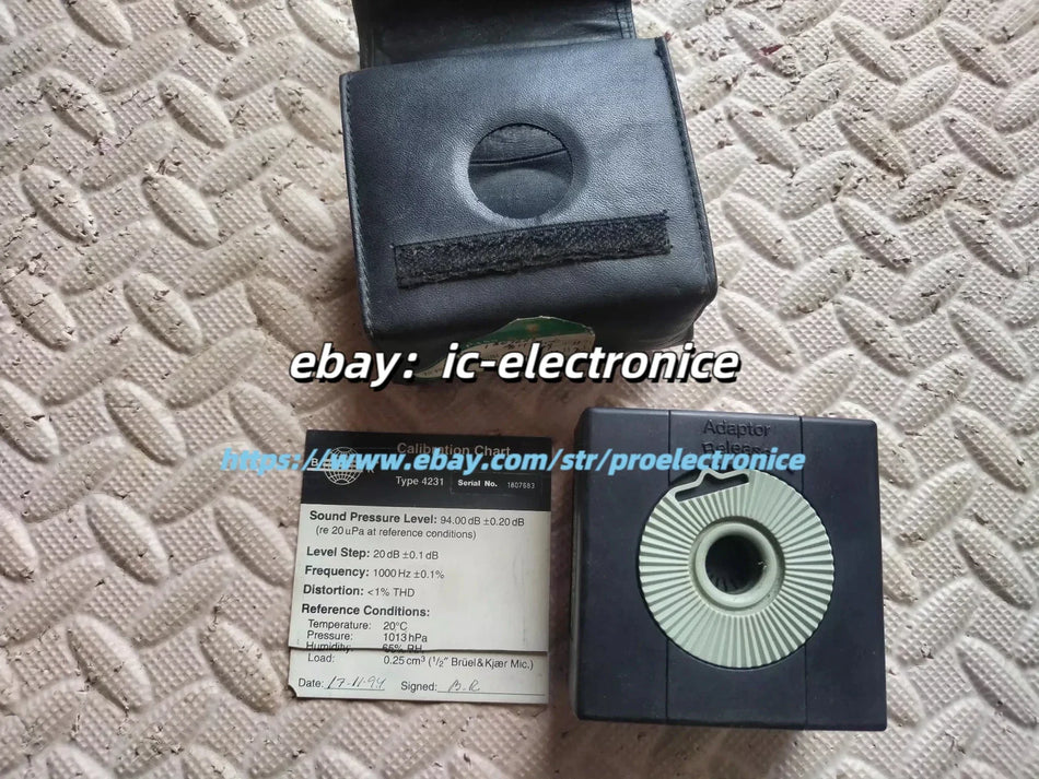 Bruel & Kjaer TYPE4231 Sound Meter Calibrator Excellent Condition B&K