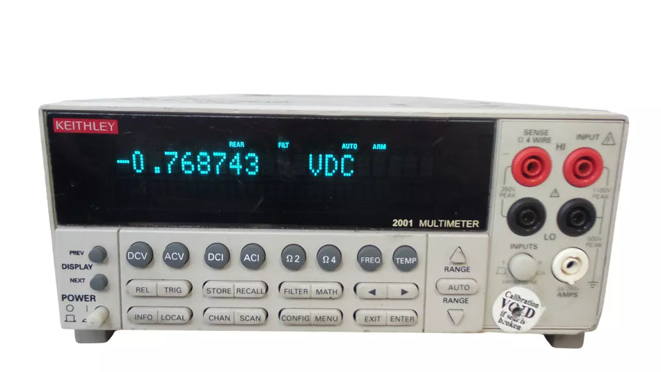 Keithley 2001M B16 Multimeter with High Accuracy Measurement