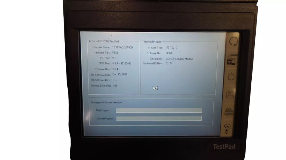 Acterna JDSU FST-2310 TestPad - Portable Test Equipment