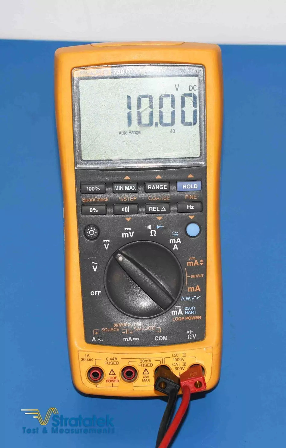 Fluke 789 ProcessMeter Loop Calibrator with HART - NIST Calibrated with Data