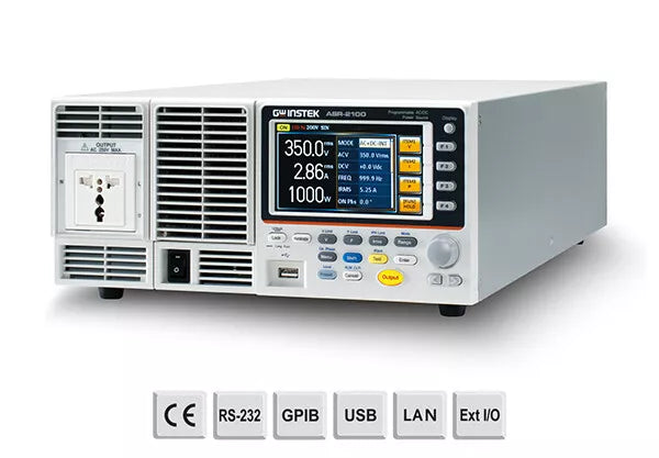 GW Instek ASR-2100 Programmable AC/DC Power Source 1000VA Power Supply GPIB