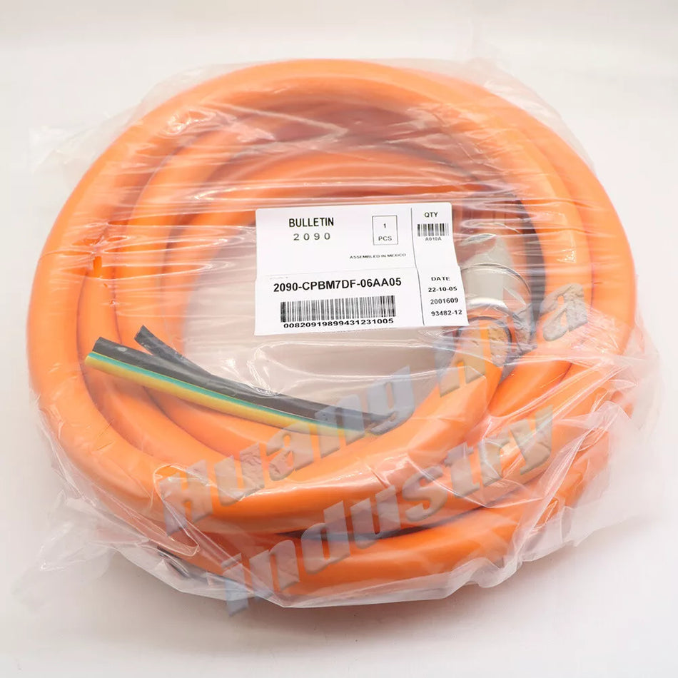 1Pcs New 2090-CPBM7DF-06AA05 Servo Mot Power Cable 5M