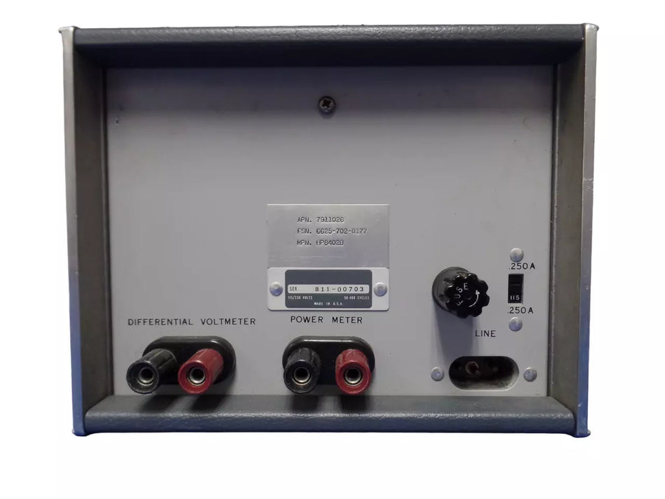 Hp Hewlett Packard 8402B Calibrator - Precision Calibration Tool