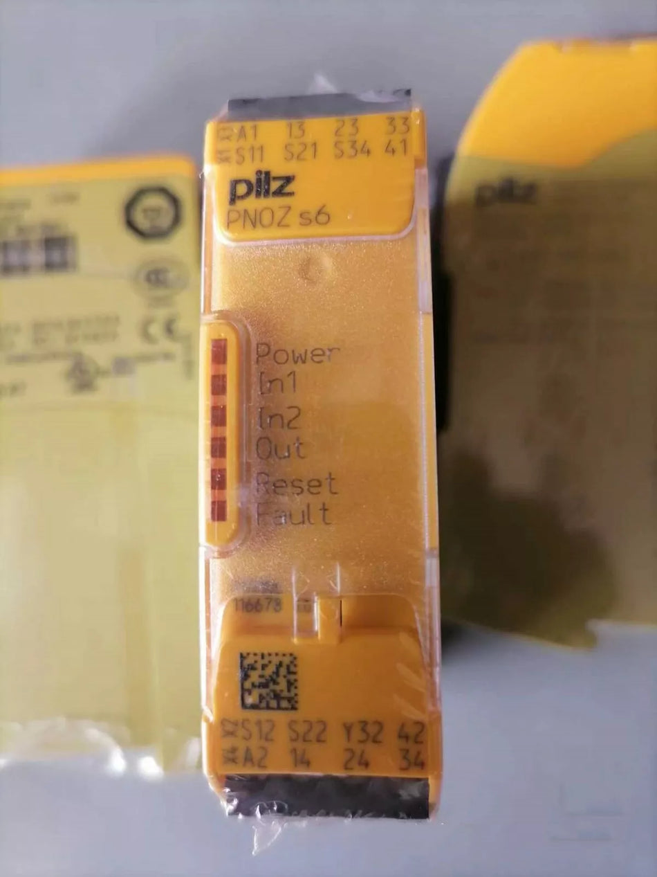 1PC NEW Relay PNOZ S6 24VDC 750106 ( ) #N1153 YF
