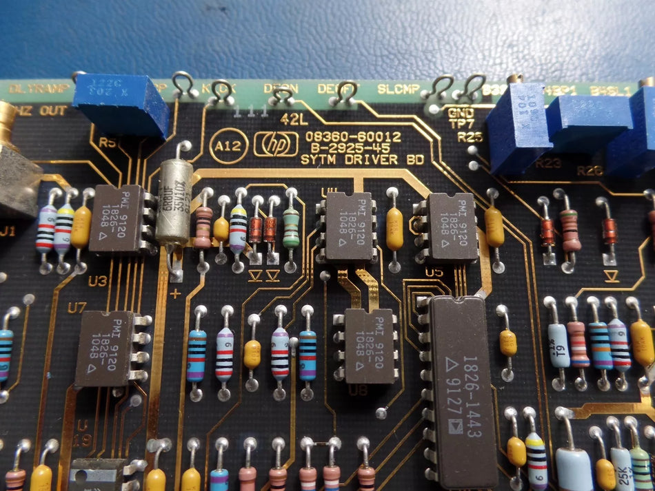 Agilent 08360-60012 SYTM Driver A12 Board 83621B/31B A12