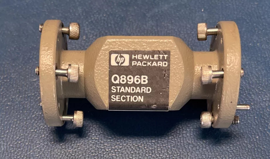 HP/Agilent Q896B Waveguide Standard Section - High-Quality RF Component