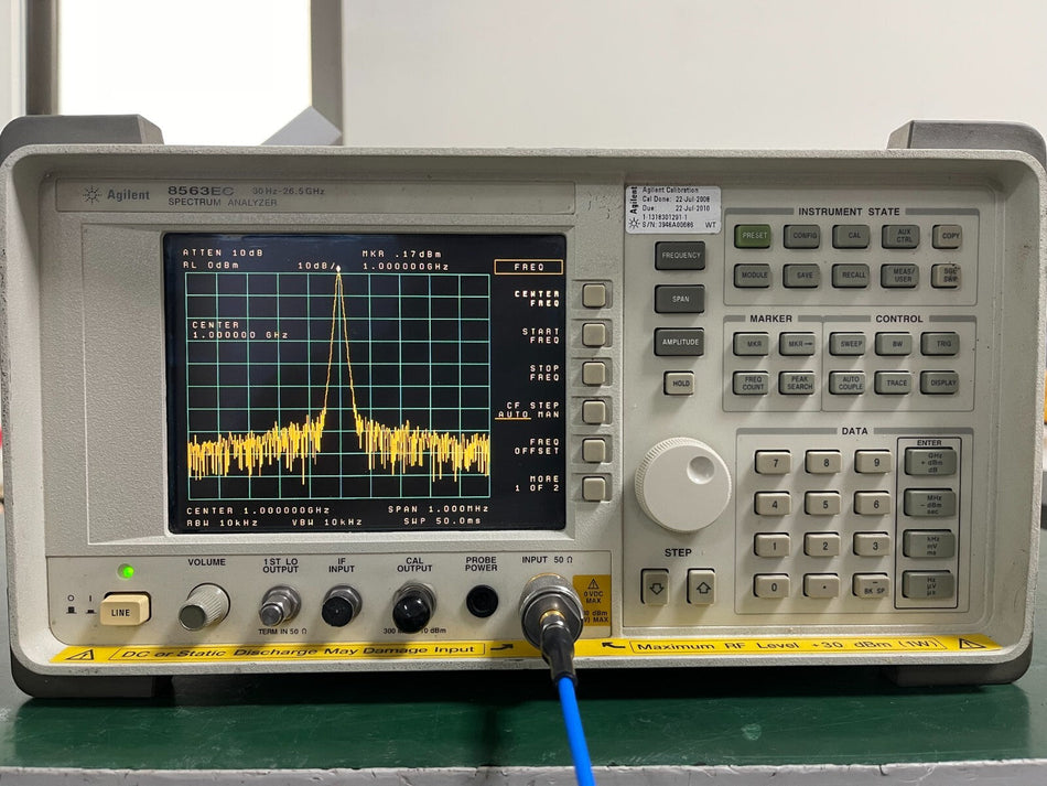 Agilent 8563EC Spectrum Analyzer