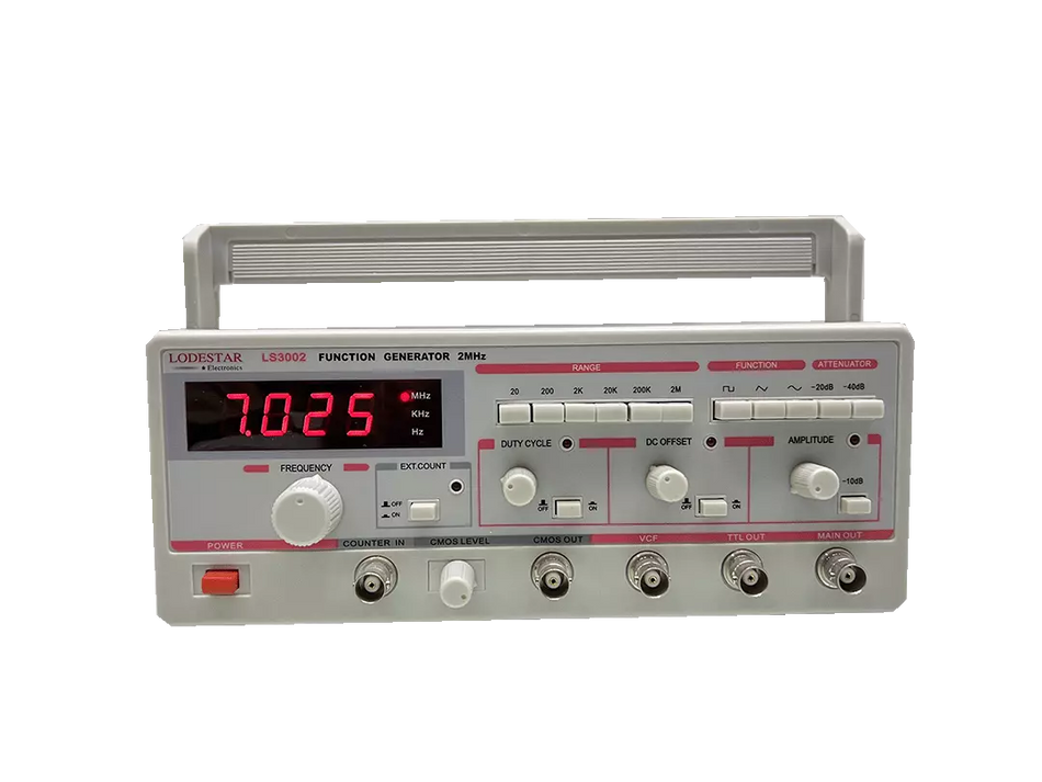 LODESTAR LS3002 2MHz Digital Function Generator - Openbox