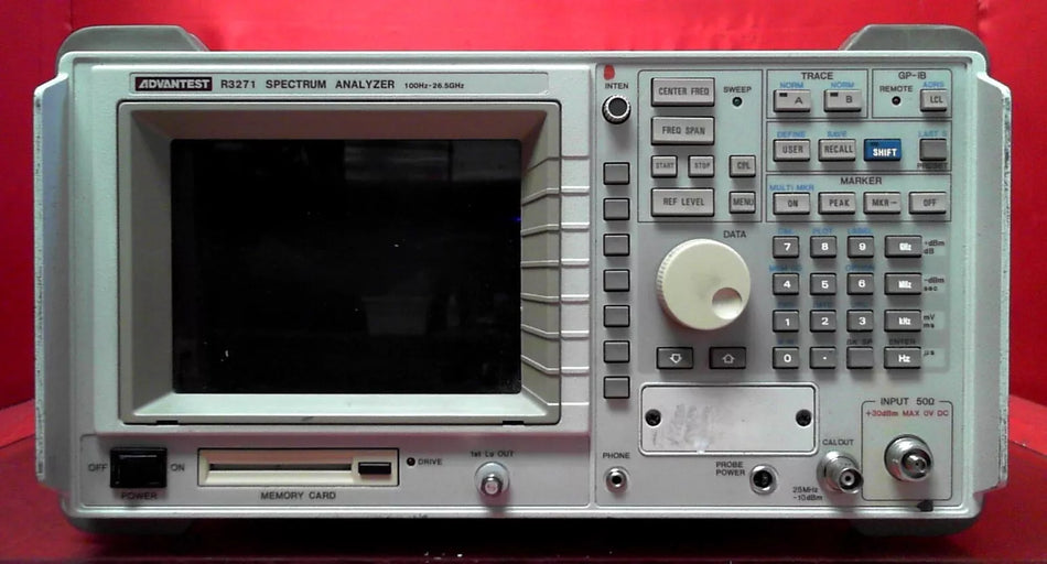 Advantest R3271 25050139 Spectrum Analyzer