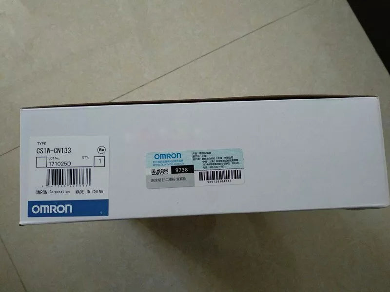 Omron CS1W-CN133 Programming Cable for CS1W Series PLC, New in Box