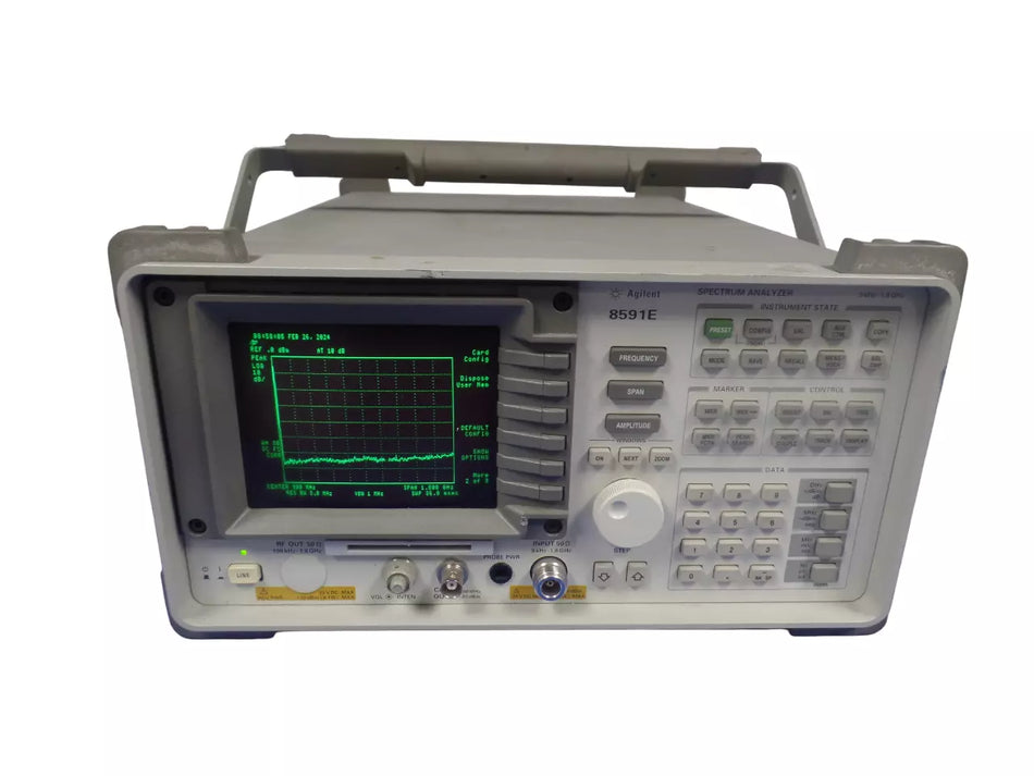 Agilent Spectrum Analyzer 8591E Opt: 130 - High Performance and Accuracy