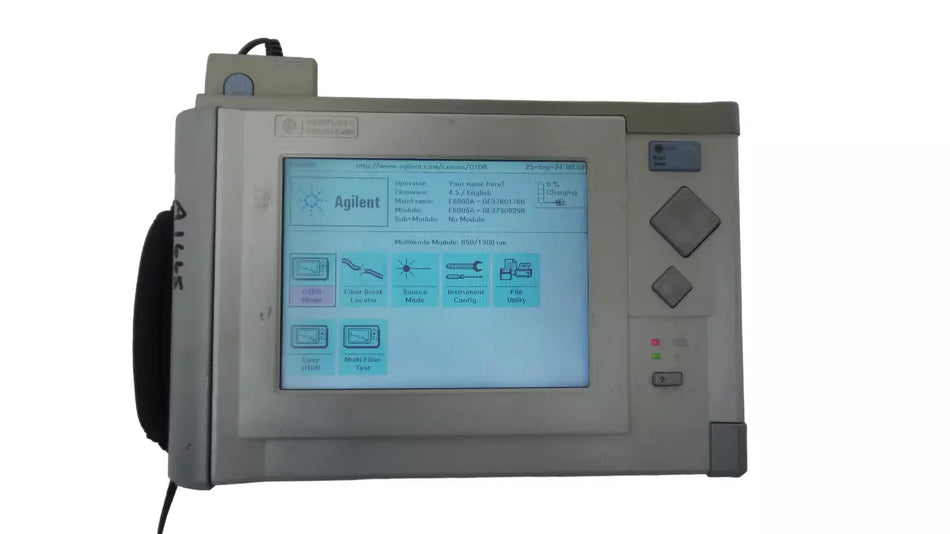 Agilent E6000A-DE37300256 SM Fiber OTDR