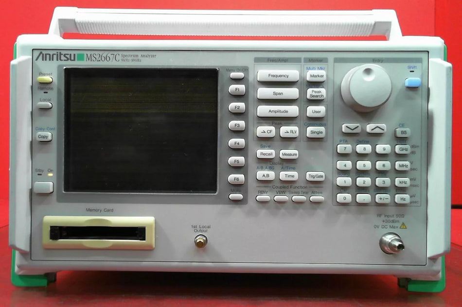 Anritsu MS2667C Spectrum Analyzer, 9kHz to 30GHz MT21389