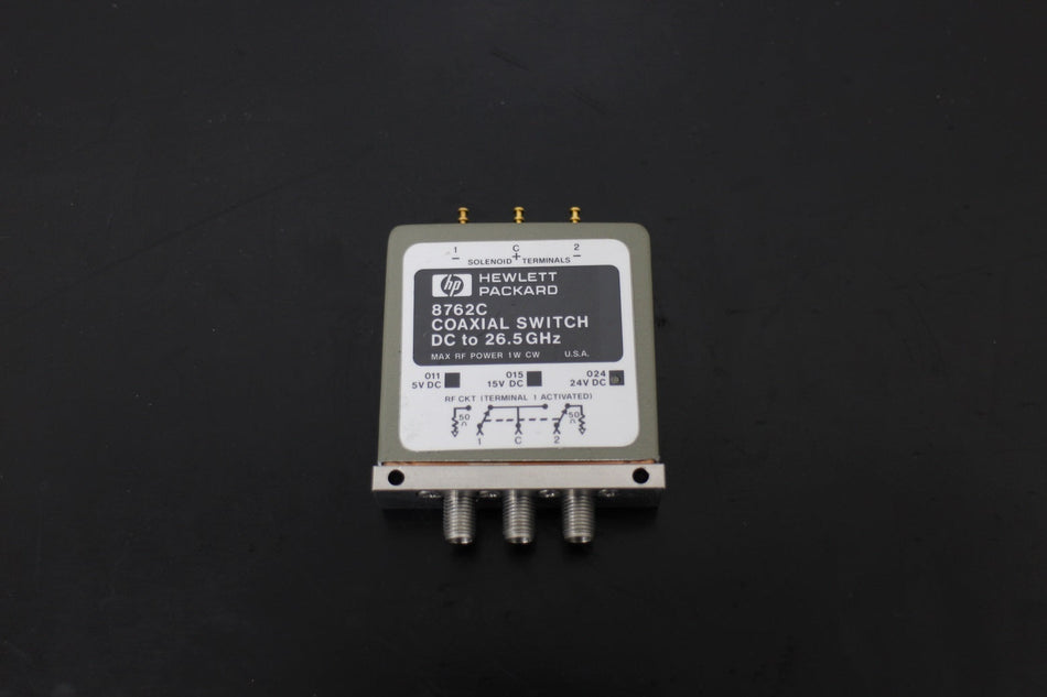 8762C/024 Coaxial Switch by HP