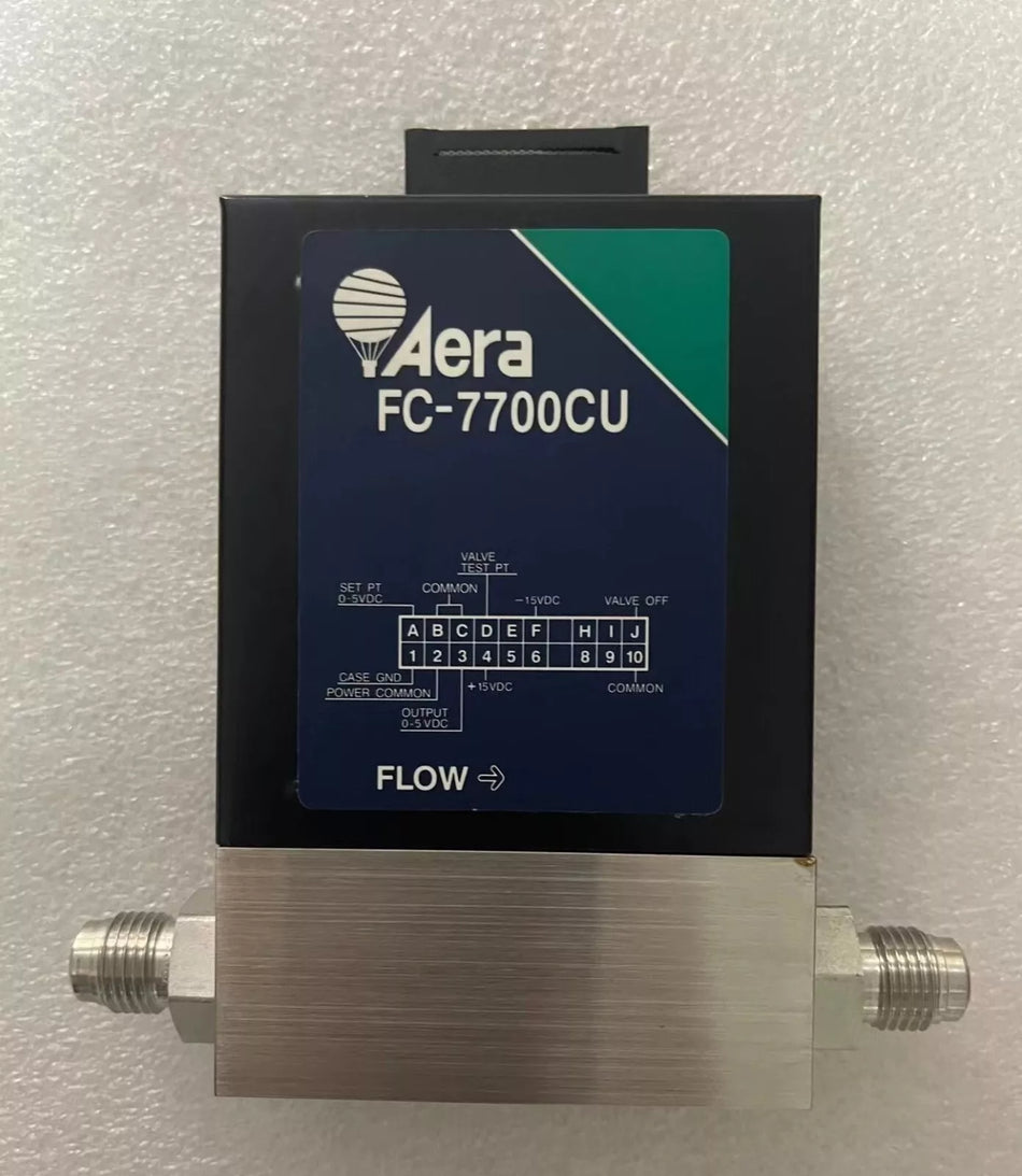 1pc USED Aera FC-7700CU N2 2SLM Flow Meter TESTED